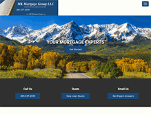 Tablet Screenshot of mkmortgagegroup.com